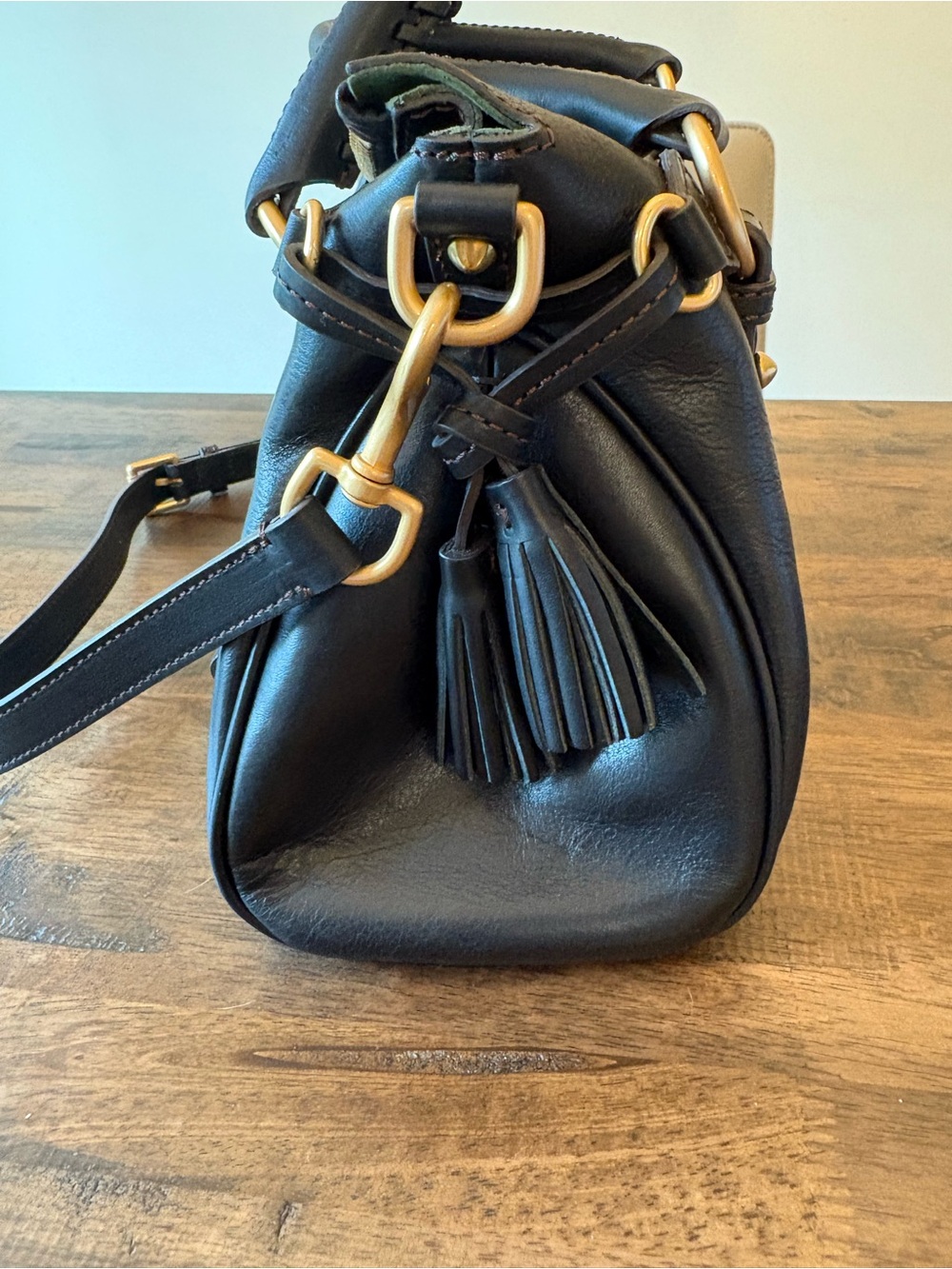Dooney & Bourke Florentine Satchel in Black Black - Picture 3 of 8